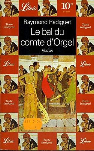 Bal du Comte d'Orgel 9782877142229