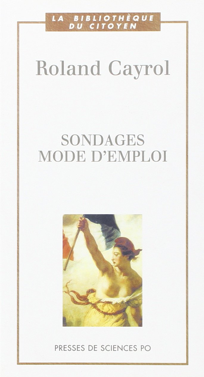 Sondages, Mode D'Emploi 9782724608359