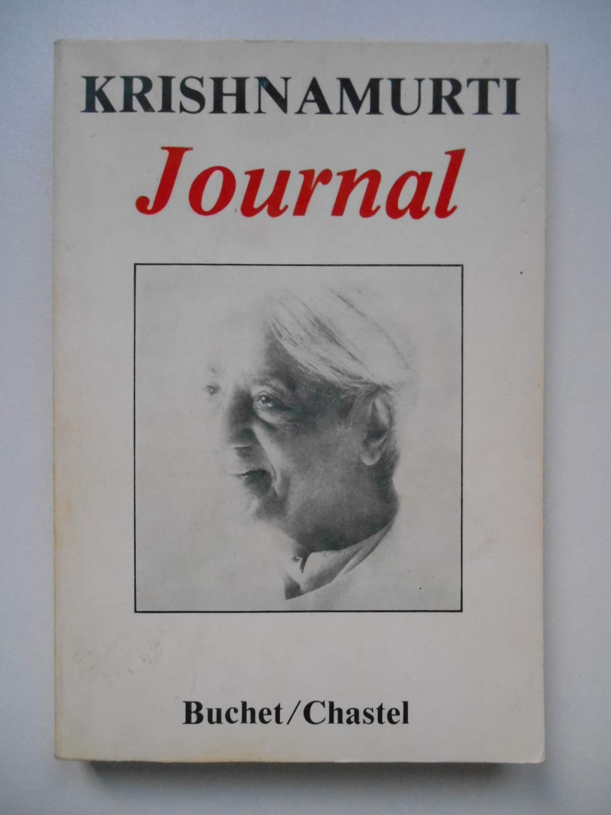 Journal / Krishnamurti / Réf61269