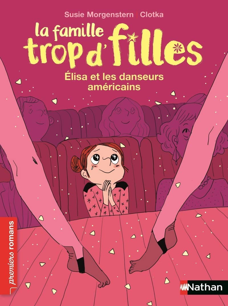 La famille trop d'filles, Elisa et les danseurs américains - Roman Vie quotidienne - De 7 à 11 ans 9782092572375