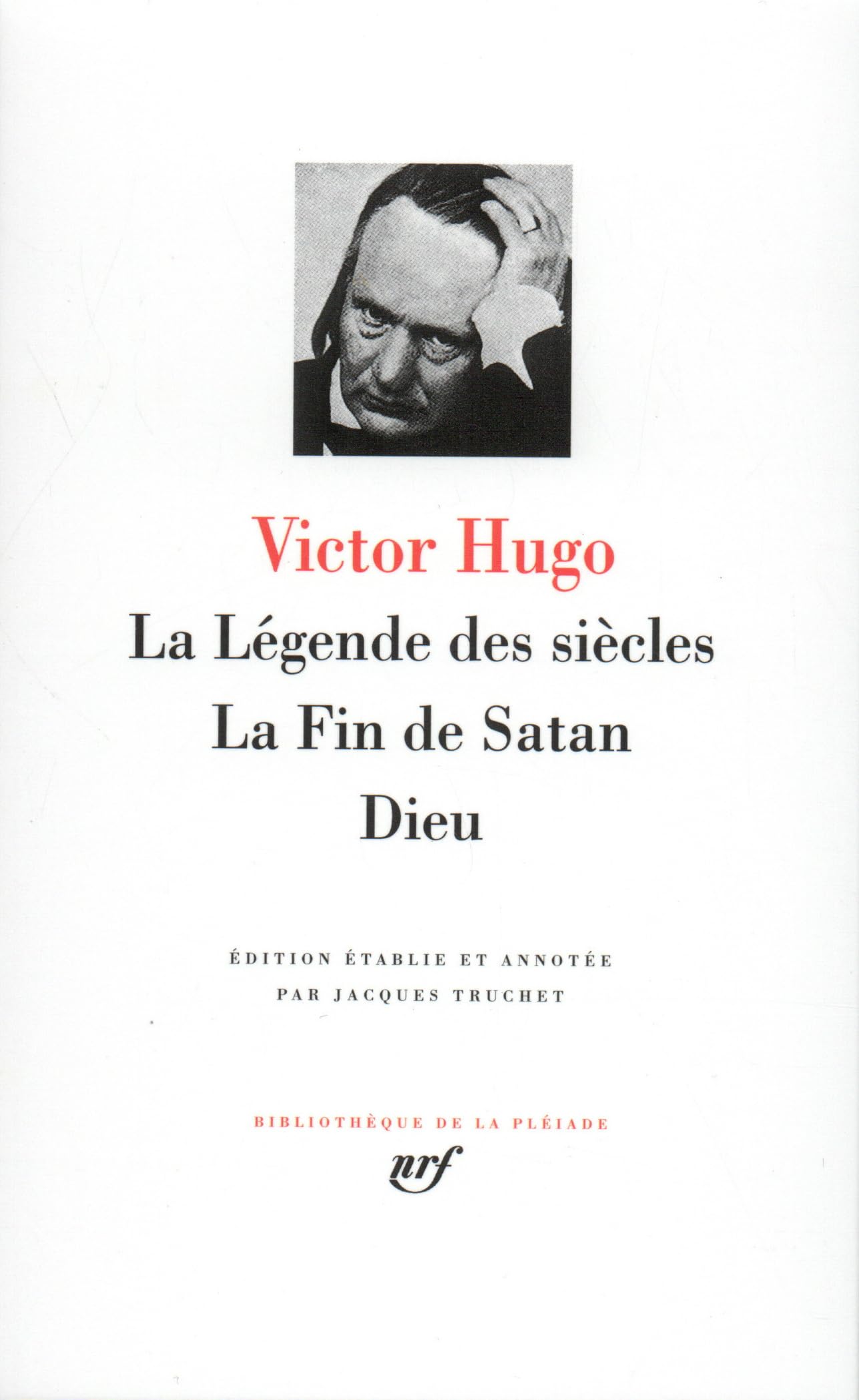 Hugo : La Légende des siècles - La Fin de Satan - Dieu 9782070102631