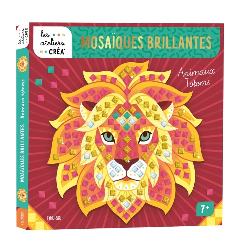 Mosaïques brillantes - Animaux totems 9782215196563