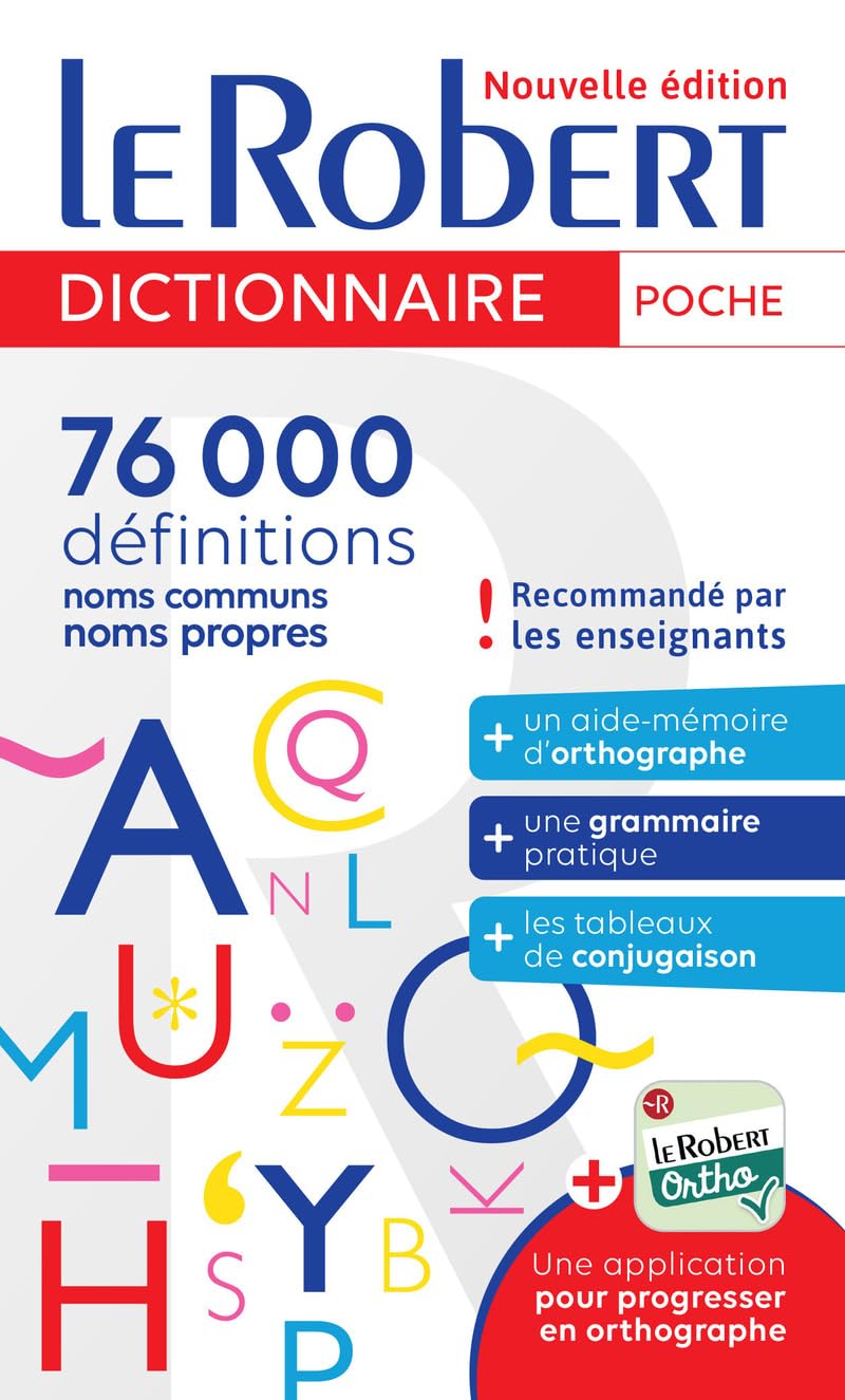 Dictionnaire Le Robert de Poche langue française 9782321016557