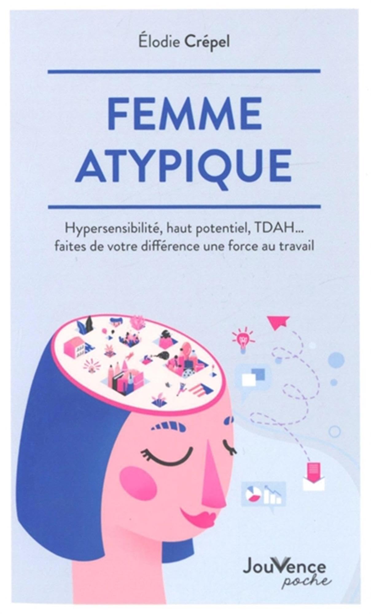 Femme atypique: Hypersensibilité, haut potentiel, TDAH... faites de votre différence un force au travail 9782889539932
