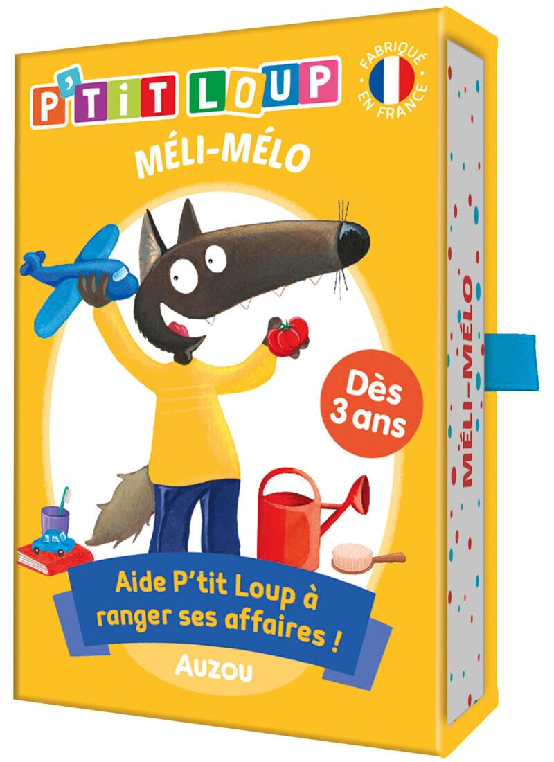 Jeux de cartes - Mon Jeu P'tit Loup - Méli-mélo 9791039559874