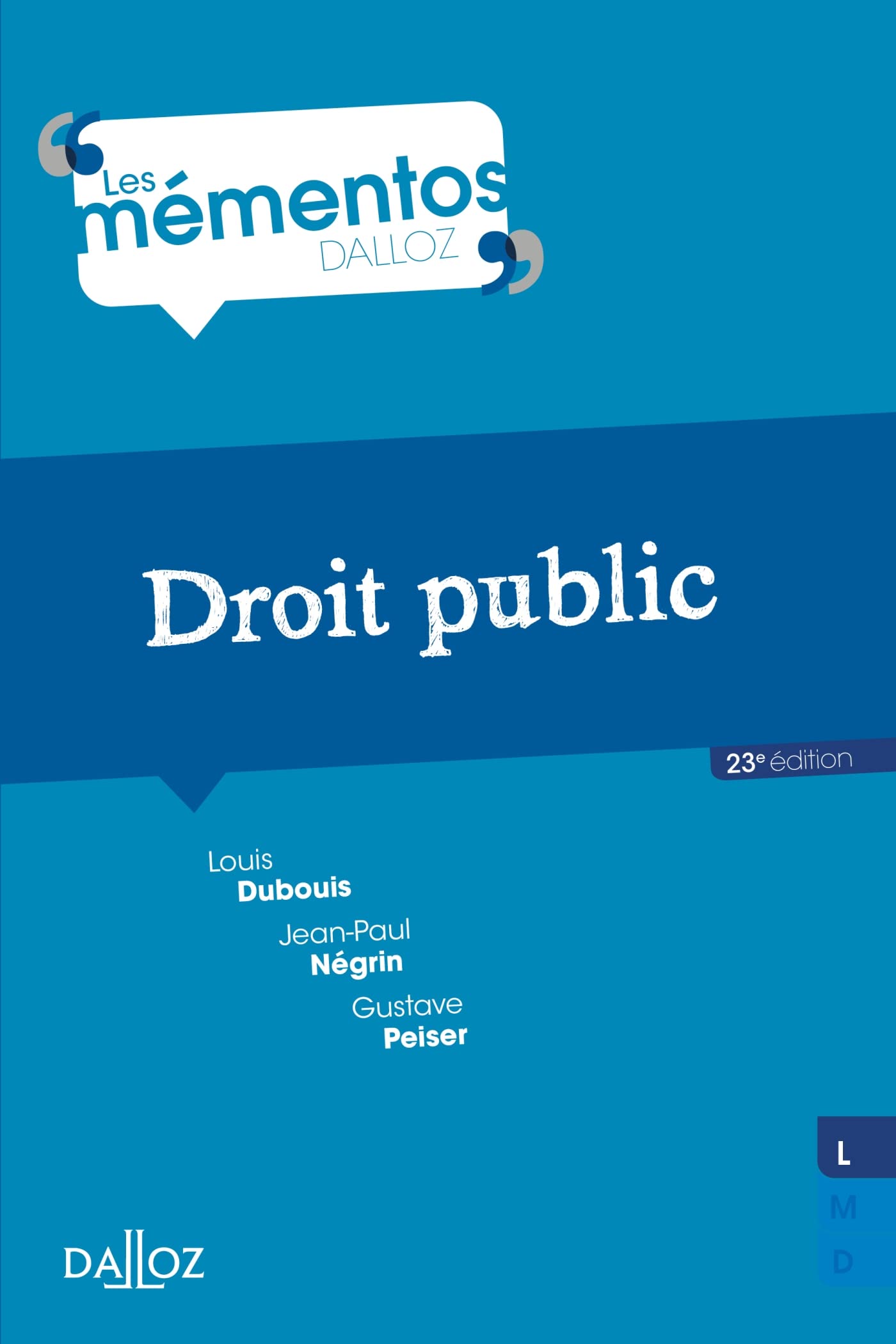 Droit public 23ed 9782247208302