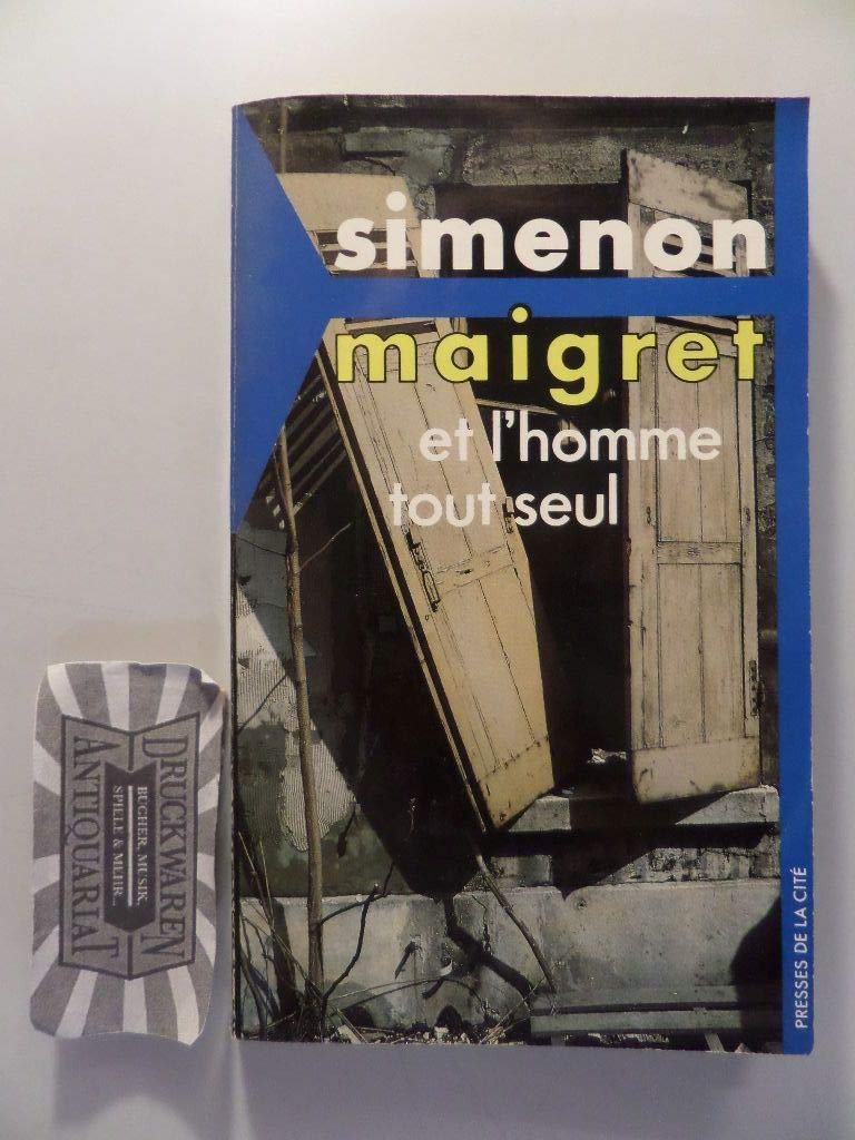 Maigret Et L'Homme Tout Seul 9782258003798