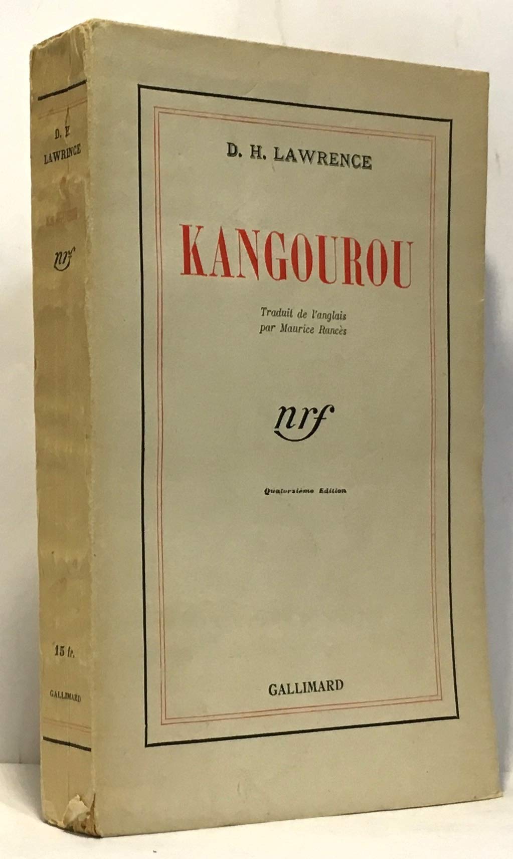 KANGOUROU 9782070237845