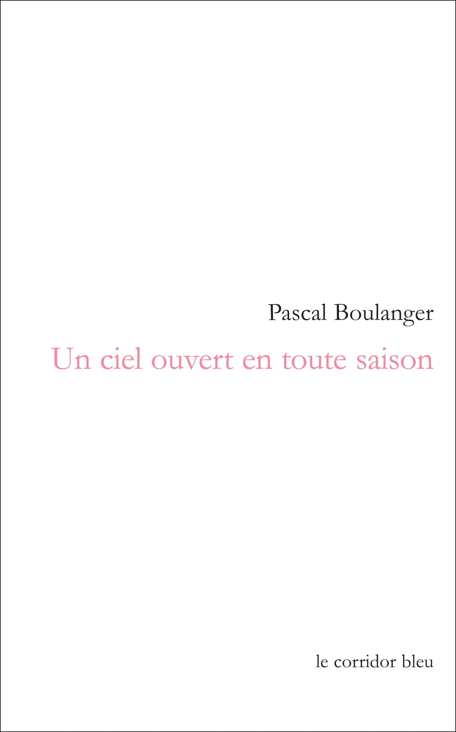 Un ciel ouvert en toute saison 9782914033299