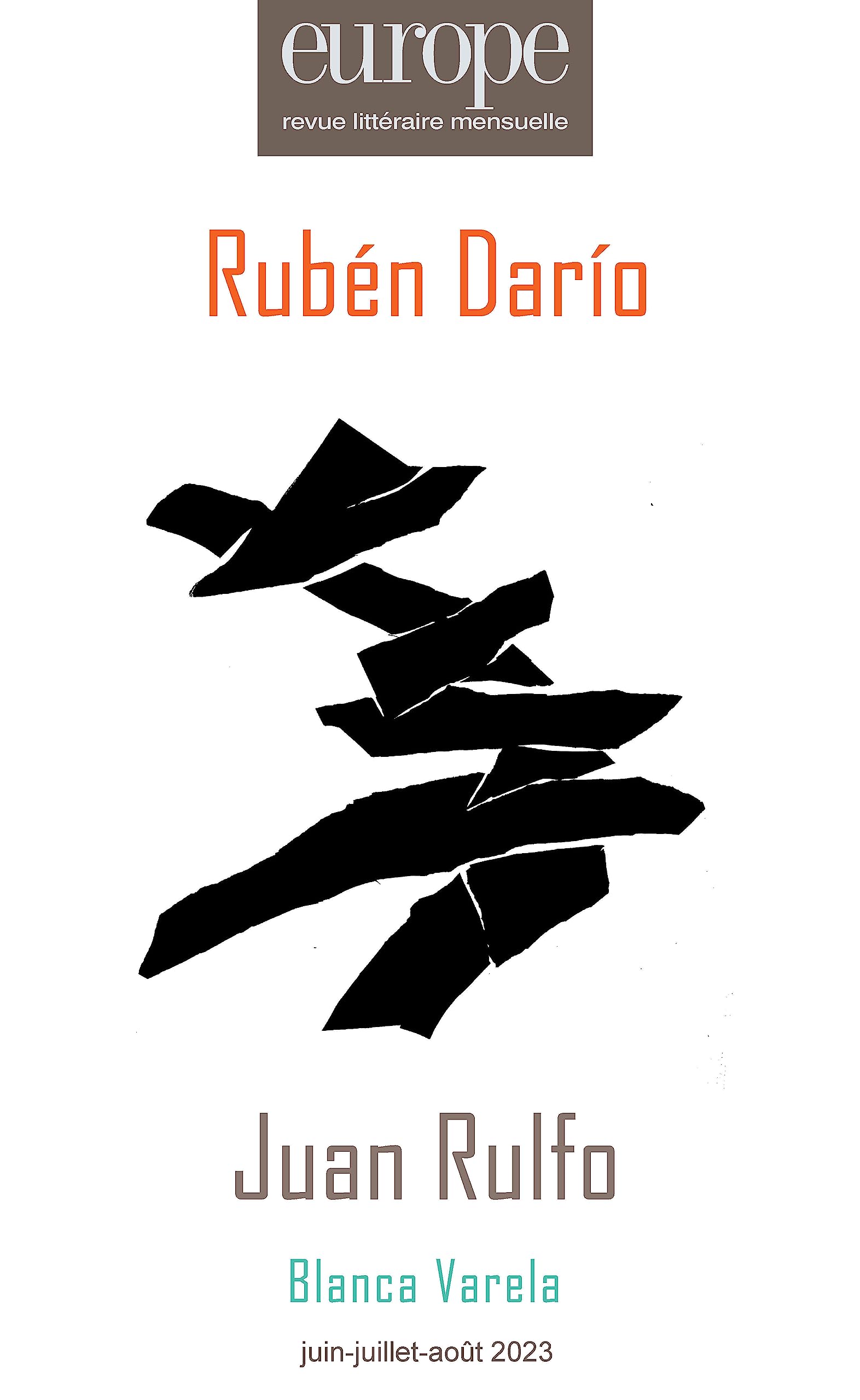 Ruben Dario / Juan Rulfo: N° 1130-1131-1132 Juin-Juillet-Août 2023 (2023) 9782351501306