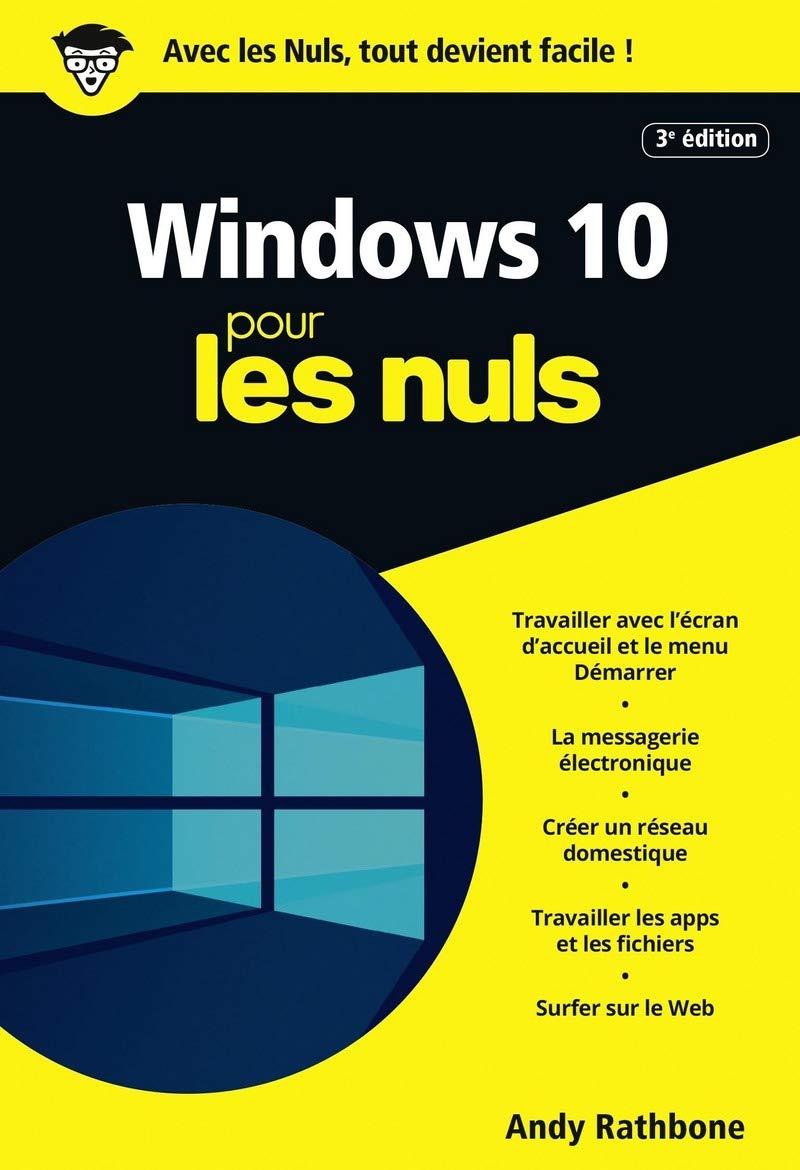 Windows 10 pour les Nuls poche, 3e édition 9782412034415
