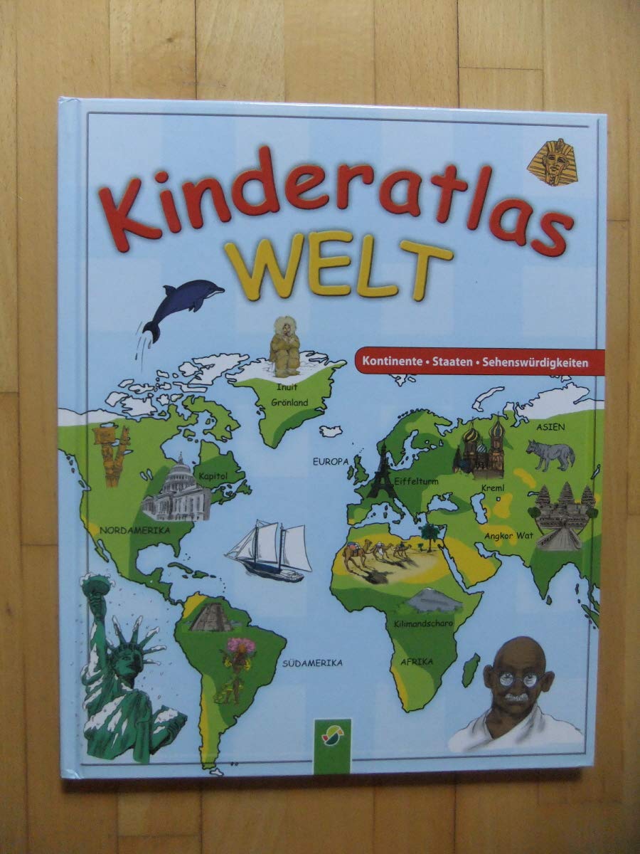 Atlas jeunesse, Le monde 9783896009760