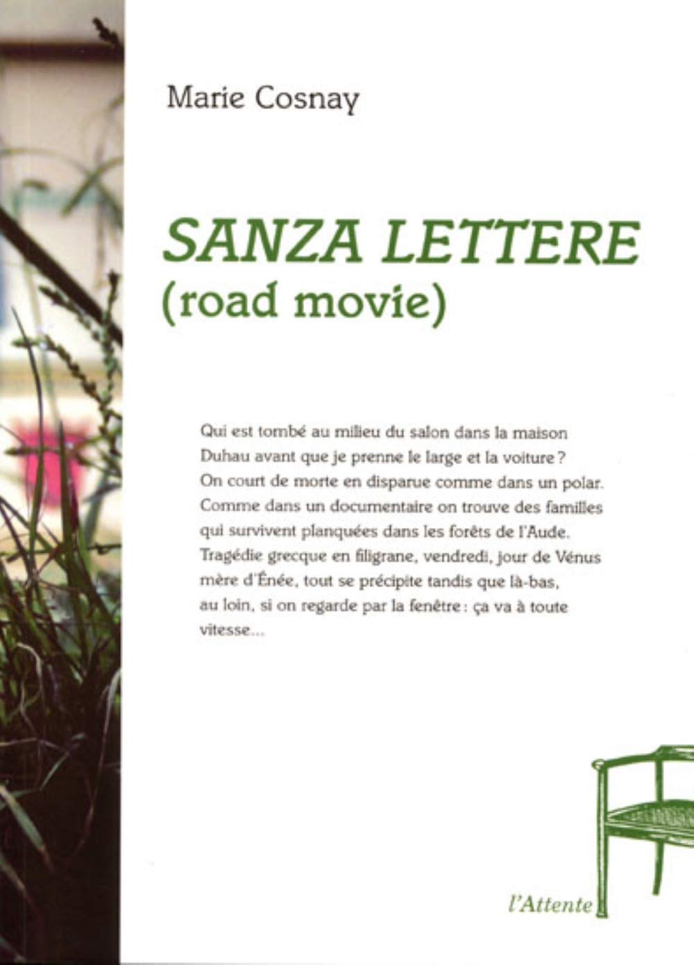 Sanza lettere (road movie) 9782362420566