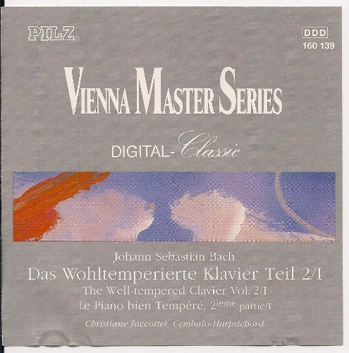 The Well-tempered Clavier Vol2/l (Vienna Master Series) 0036244601390