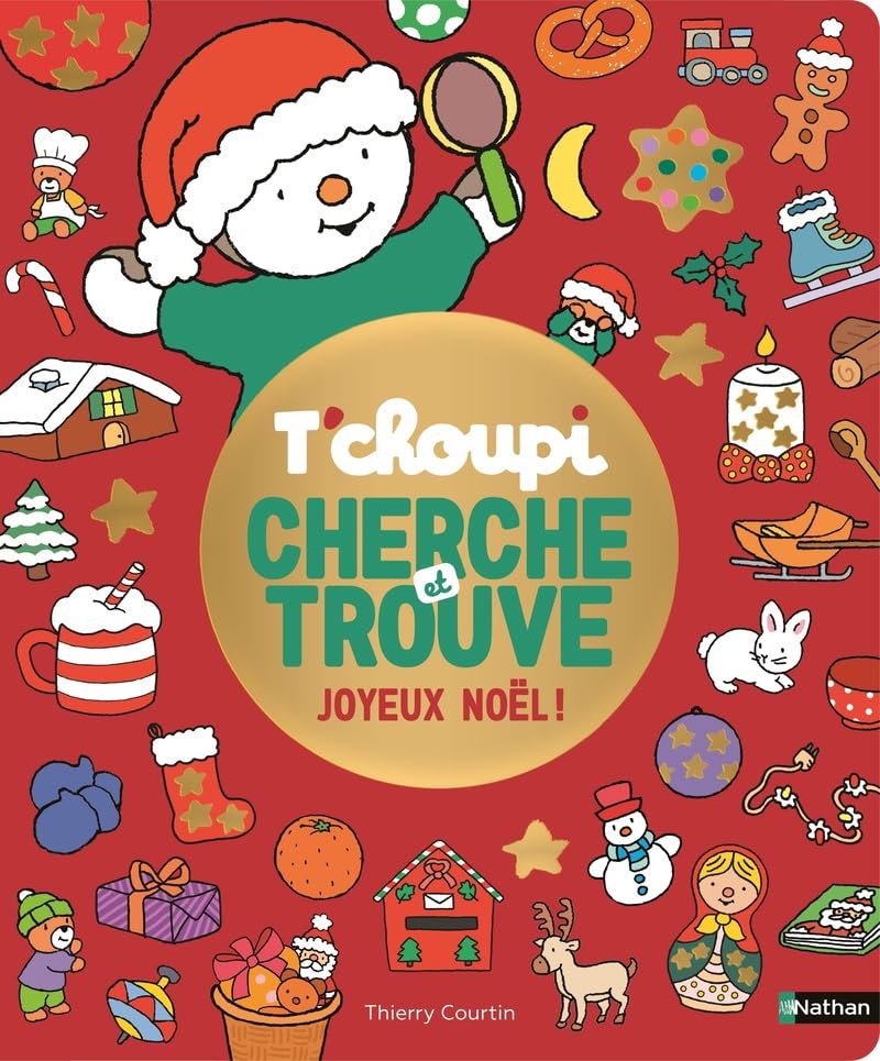 T'choupi Cherche et trouve Noël - un grand jeu d'observation pour enfant, dès 2 ans 9782095043148