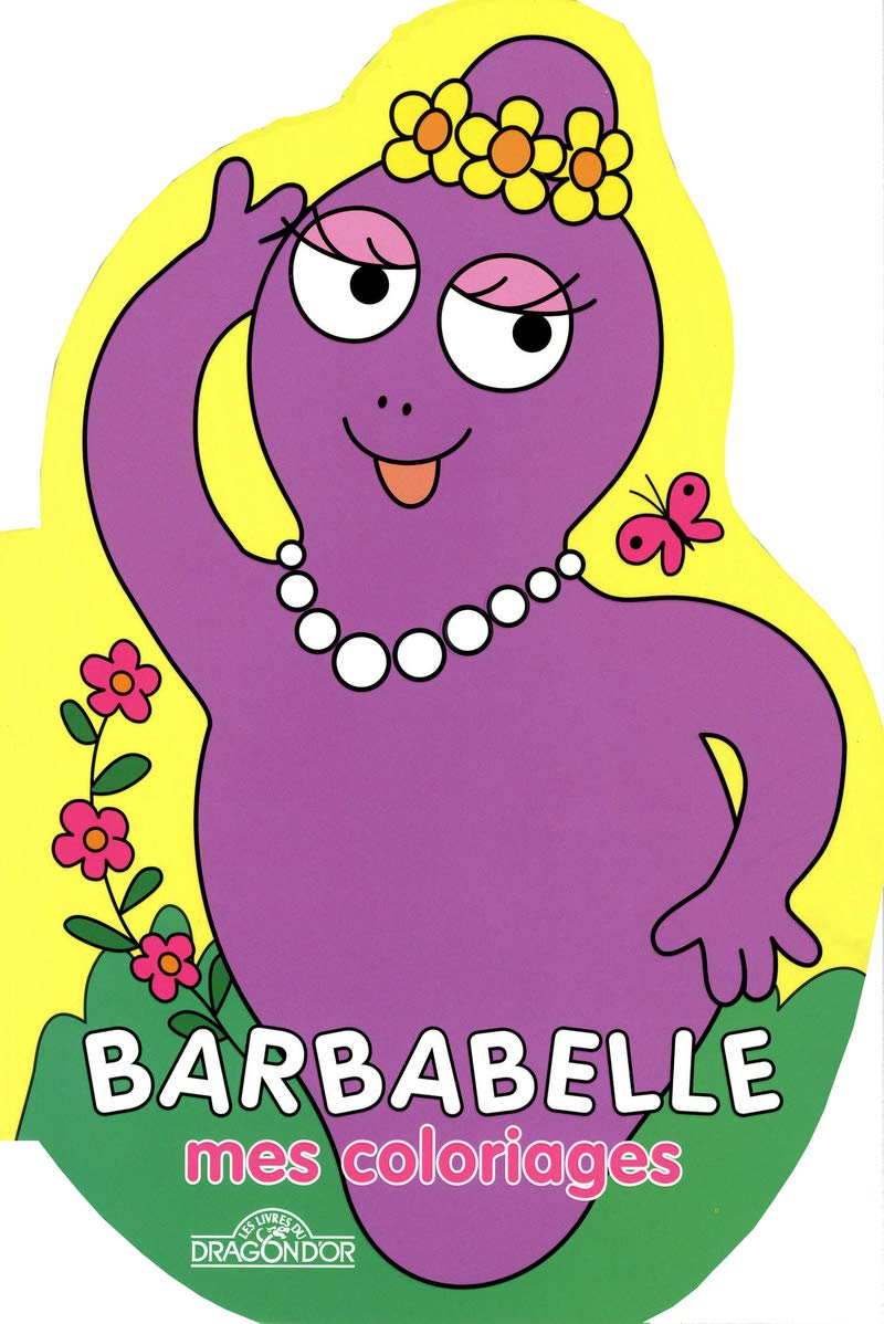 Barbapapa - Coloriage forme Barbabelle - Dès 3 ans 9782821200272