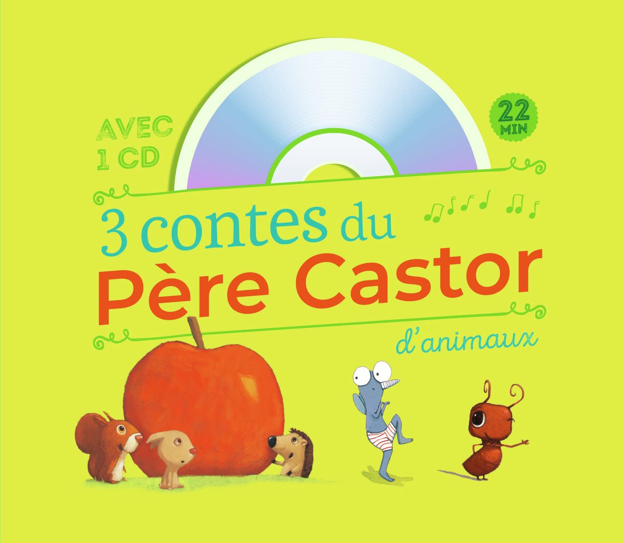 3 contes du Père Castor d'animaux (+ CD) 9782081366022