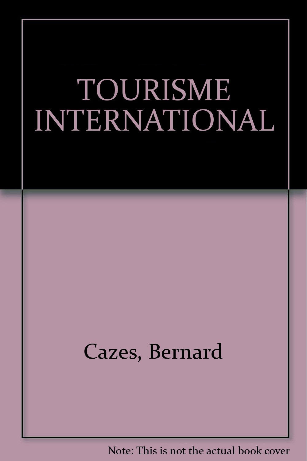 Tourisme International 9782218019999