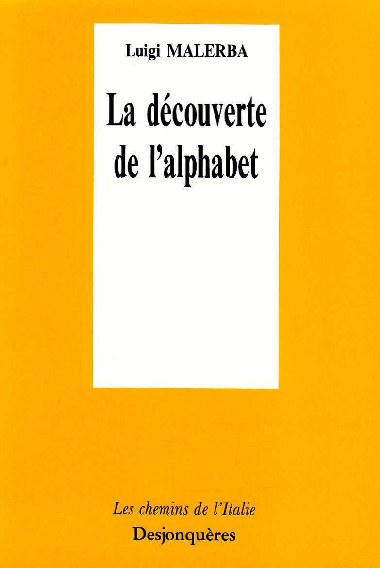 La Découverte de l'alphabet 9782904227776
