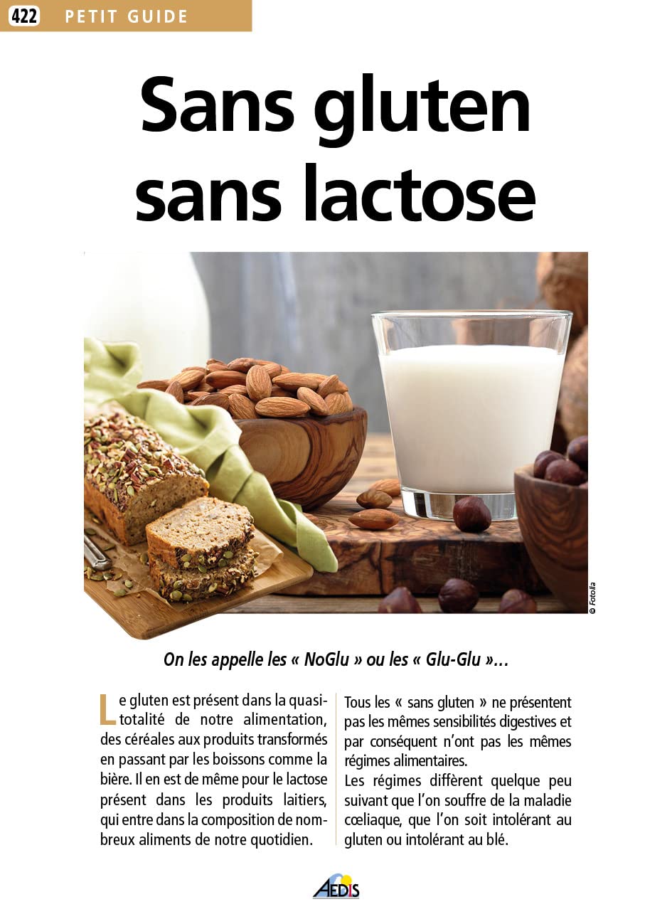 PG422 - Sans Gluten Sans Lactose 9782842598853