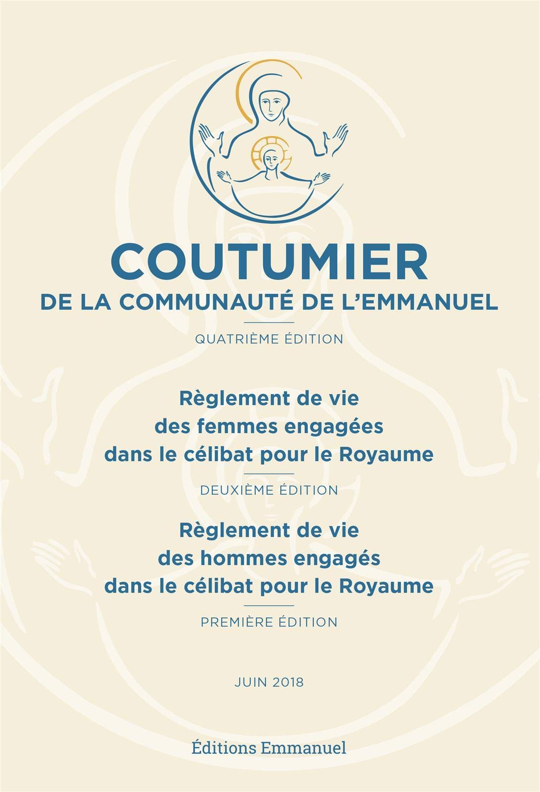 Coutumier de la communauté de l'Emmanuel 9782353897216