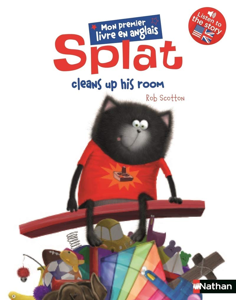 Splat cleans up his room 9782092575062