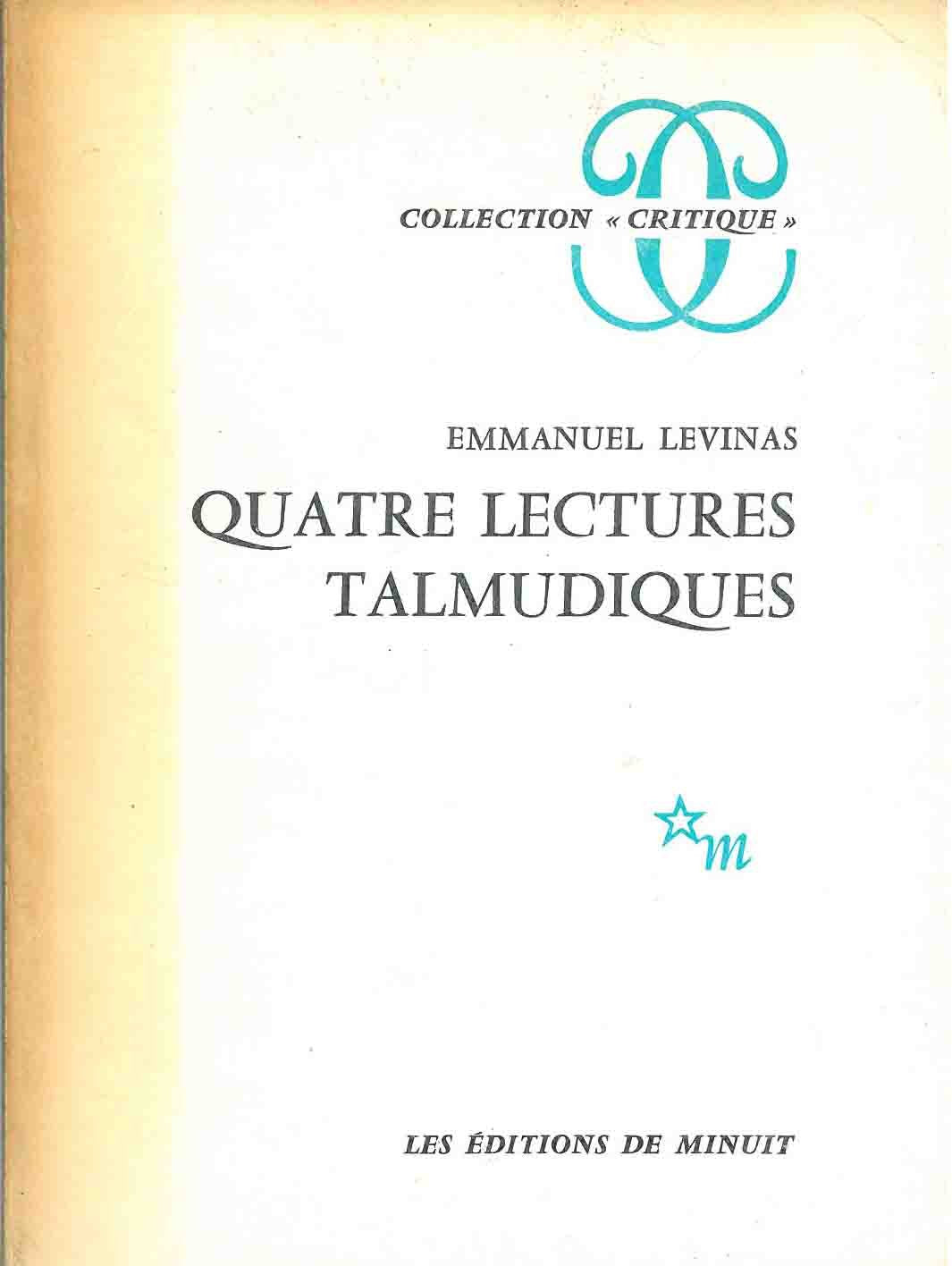 Quatre lectures talmudiques 9782707301338