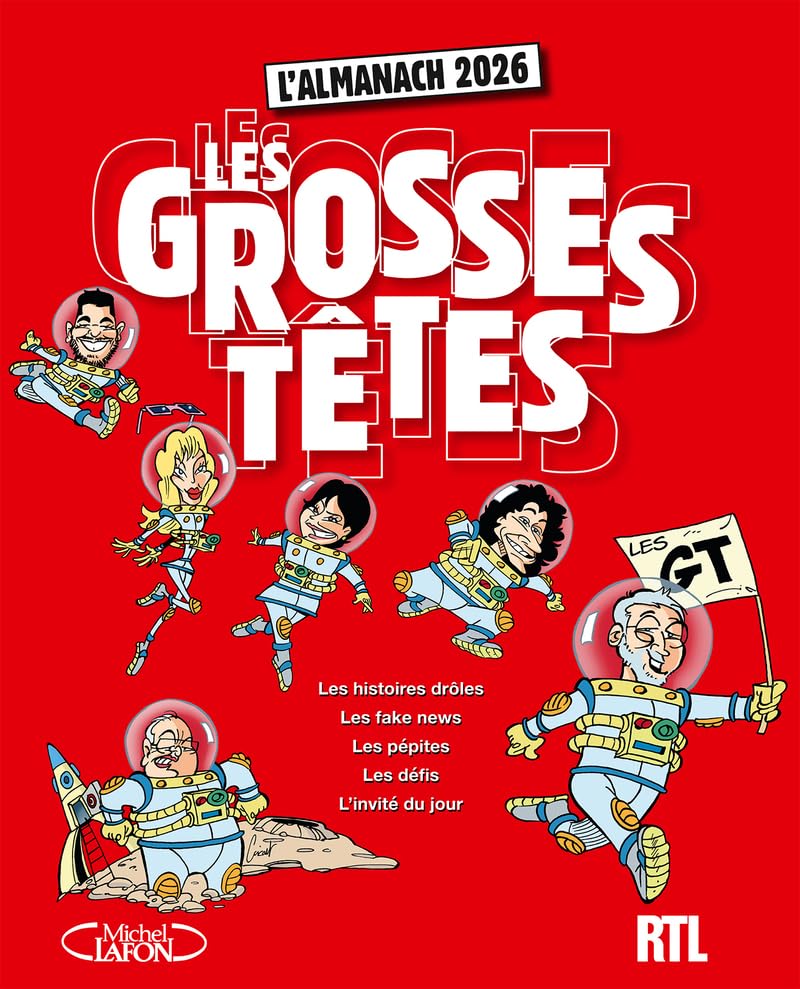 L'almanach des Grosses Têtes 2026 9782749962368