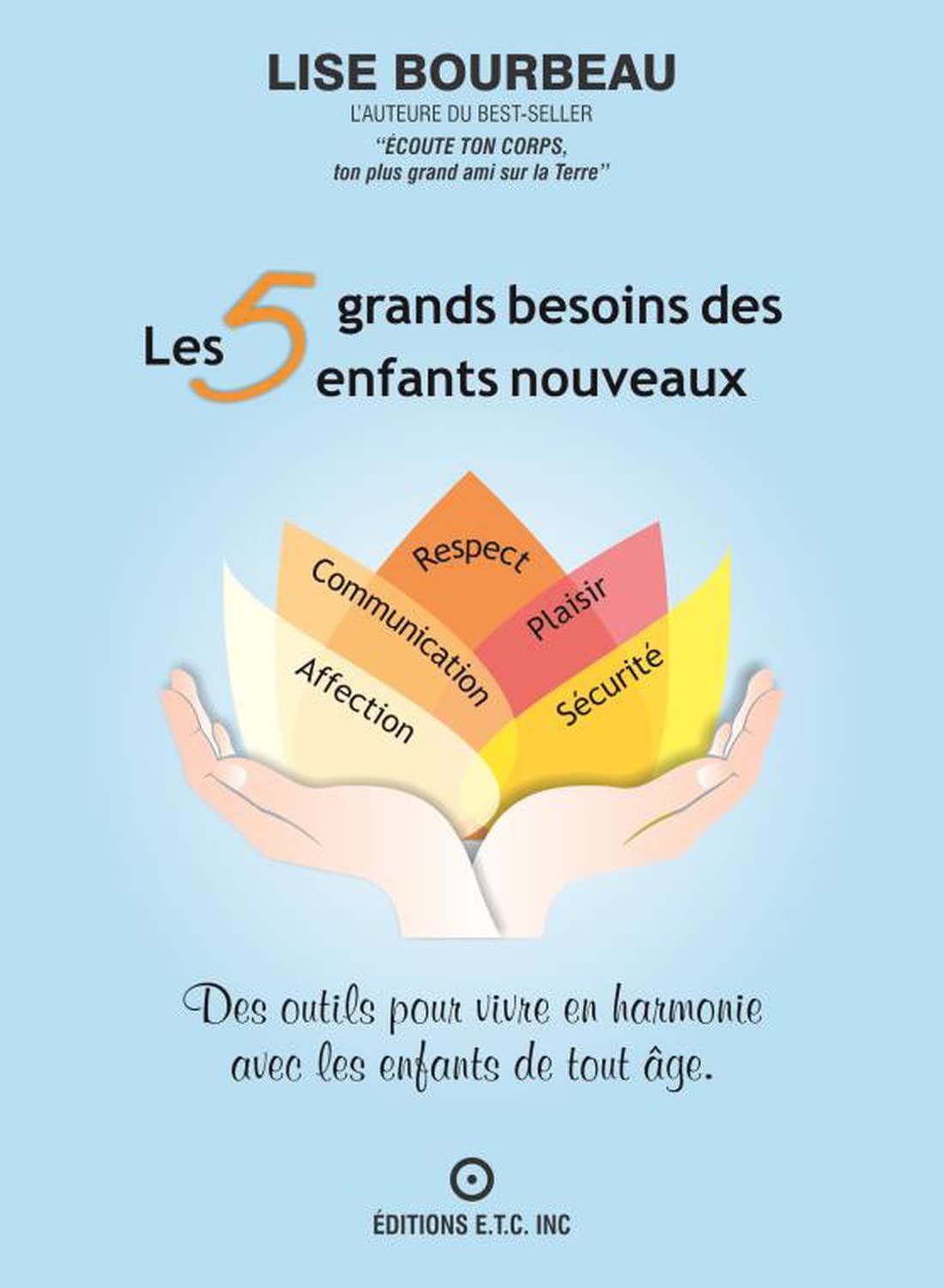 Les 5 grands besoins des enfants nouveaux - Des outils pour vivre en harmonie avec les enfants de tout âge 9782920932890