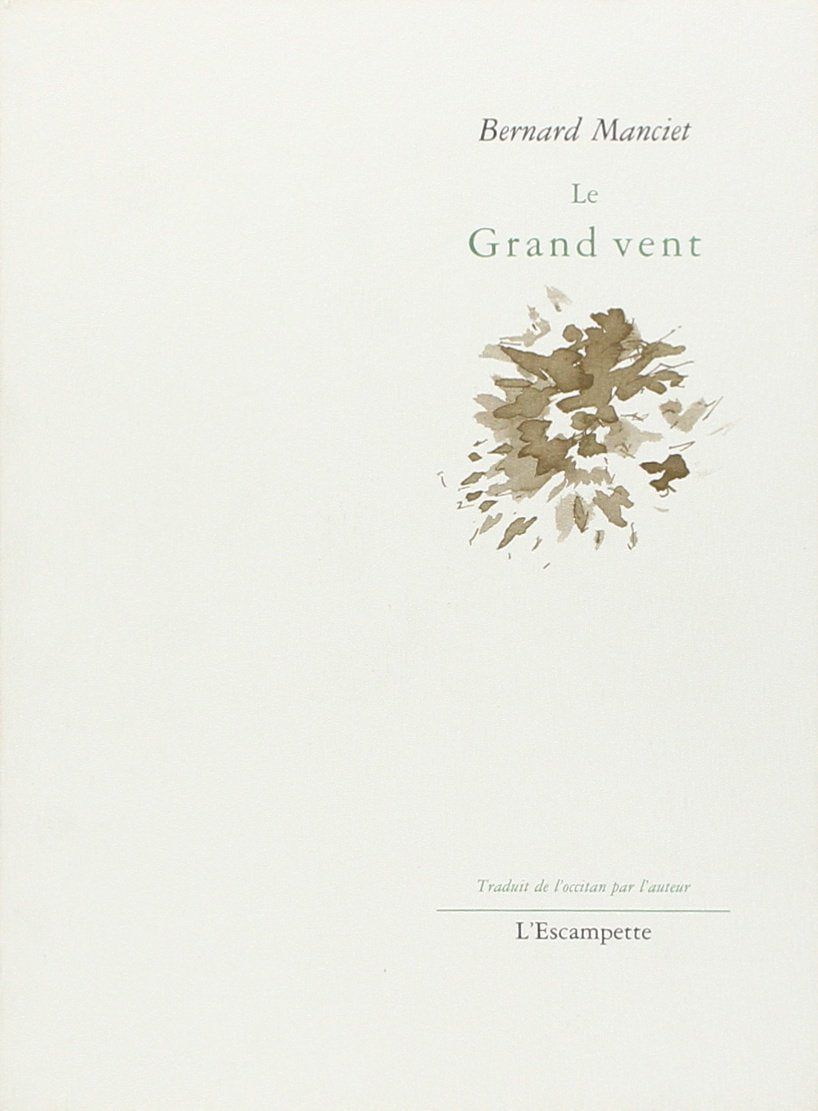 Le Grand Vent 9782914387187