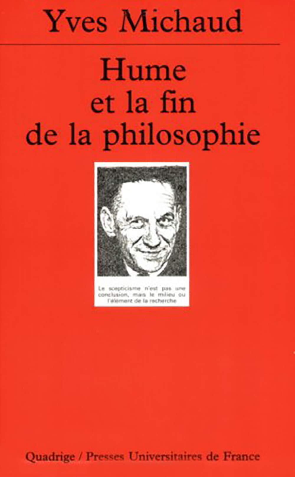 Hume et la Fin de la philosophie 9782130503651