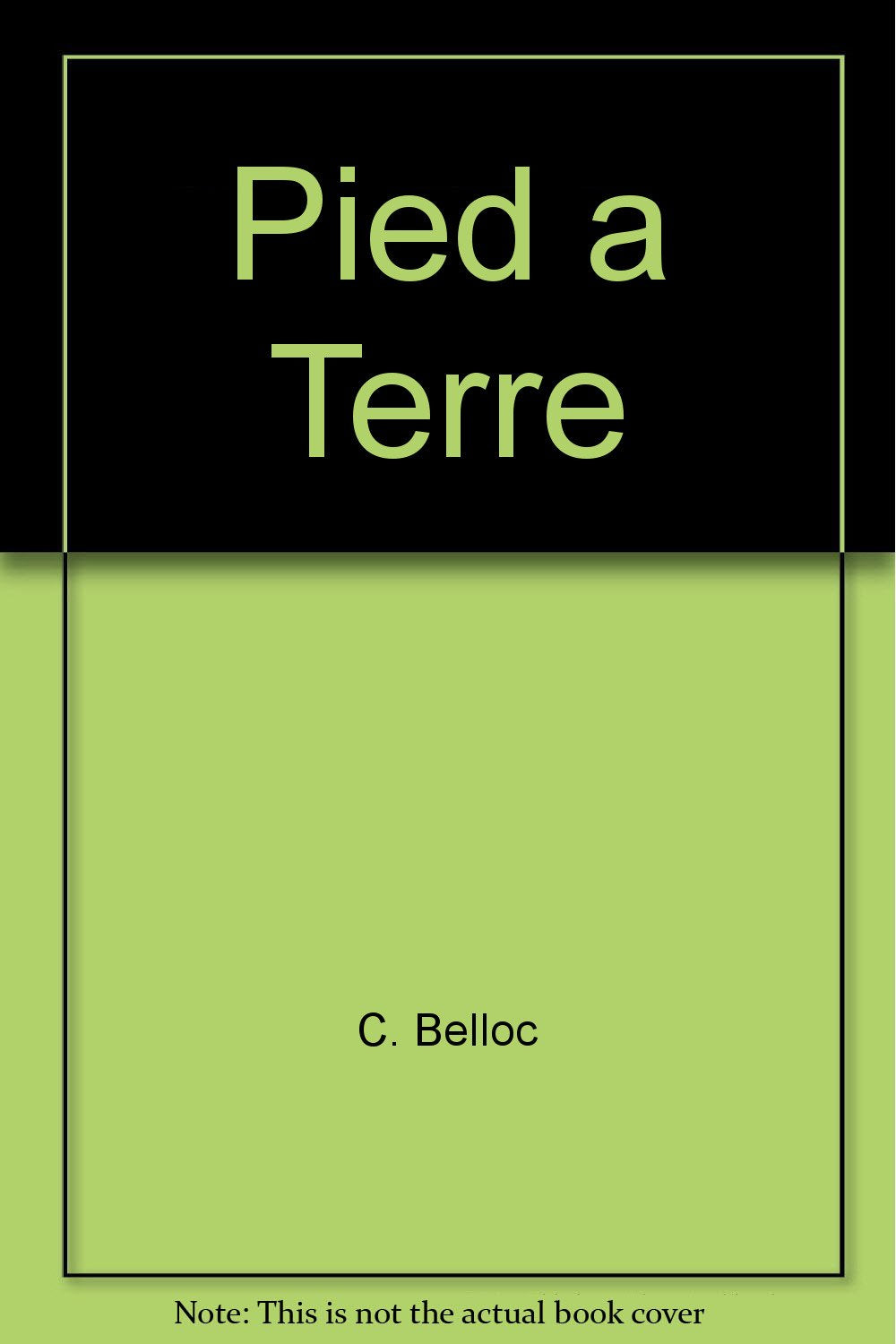 Pied a terre 9782758800590