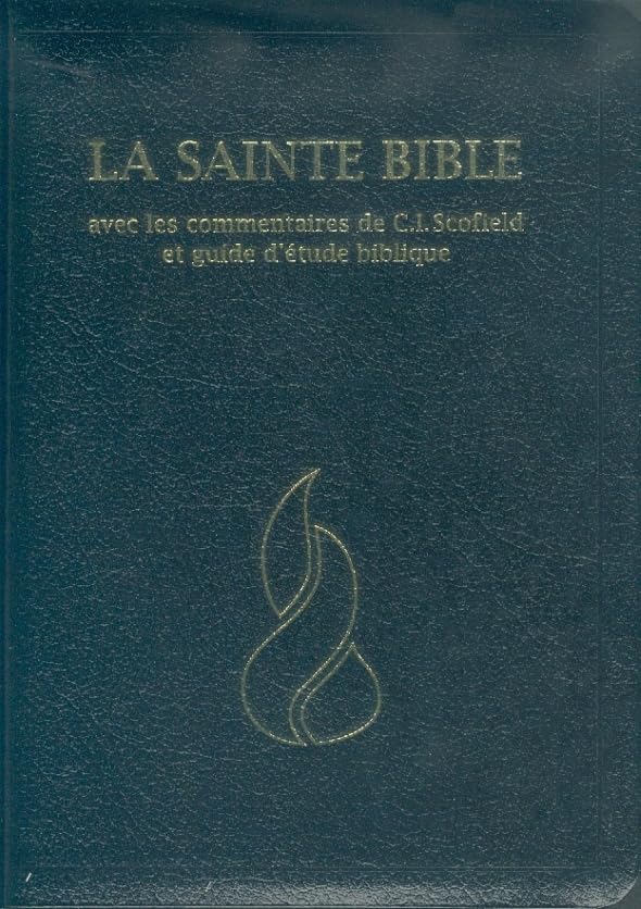 La sainte Bible Nouvelle Edition de Genève avec commentaires Scofield, 18e, fibrocuir noire 9782608153593