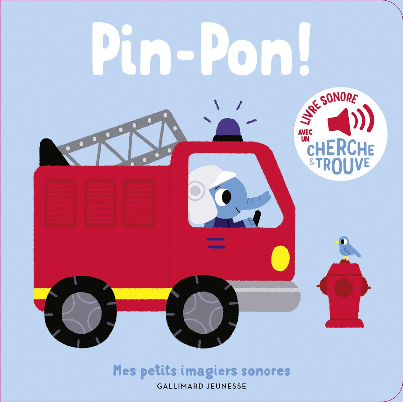 Pin-pon - Mes petits imagiers sonores - Dès 1 an 9782075175173