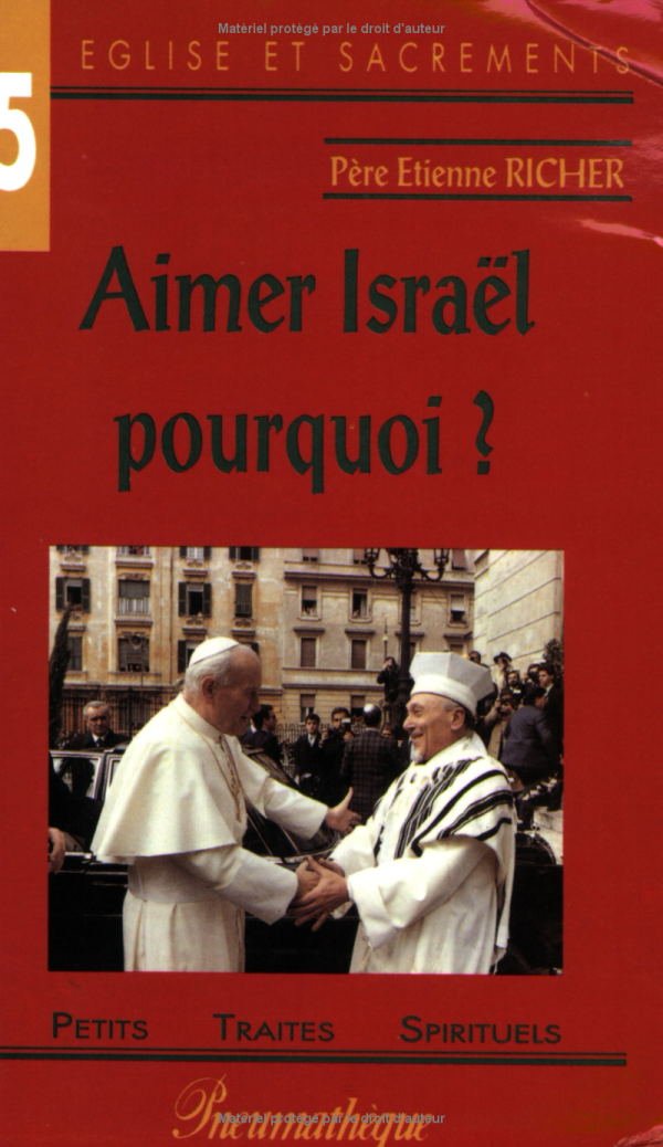 Aimer Israël, Pourquoi ? 9782840240808