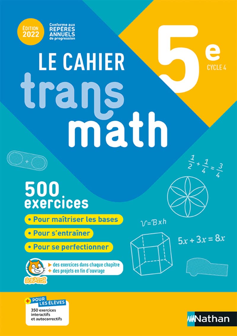Cahier Transmath 5e 9782091718897