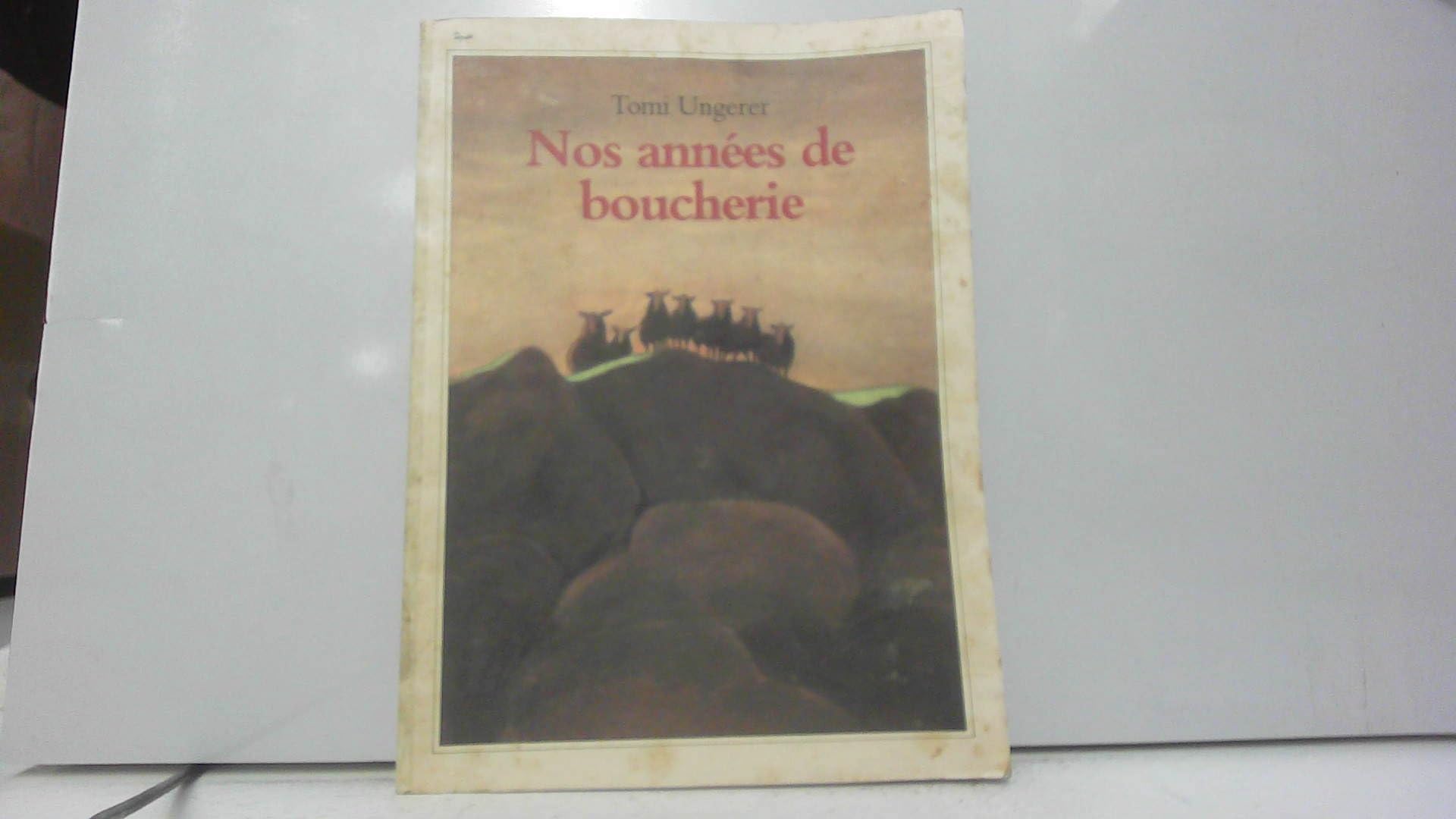 annees de boucherie (nos) 9782211032827