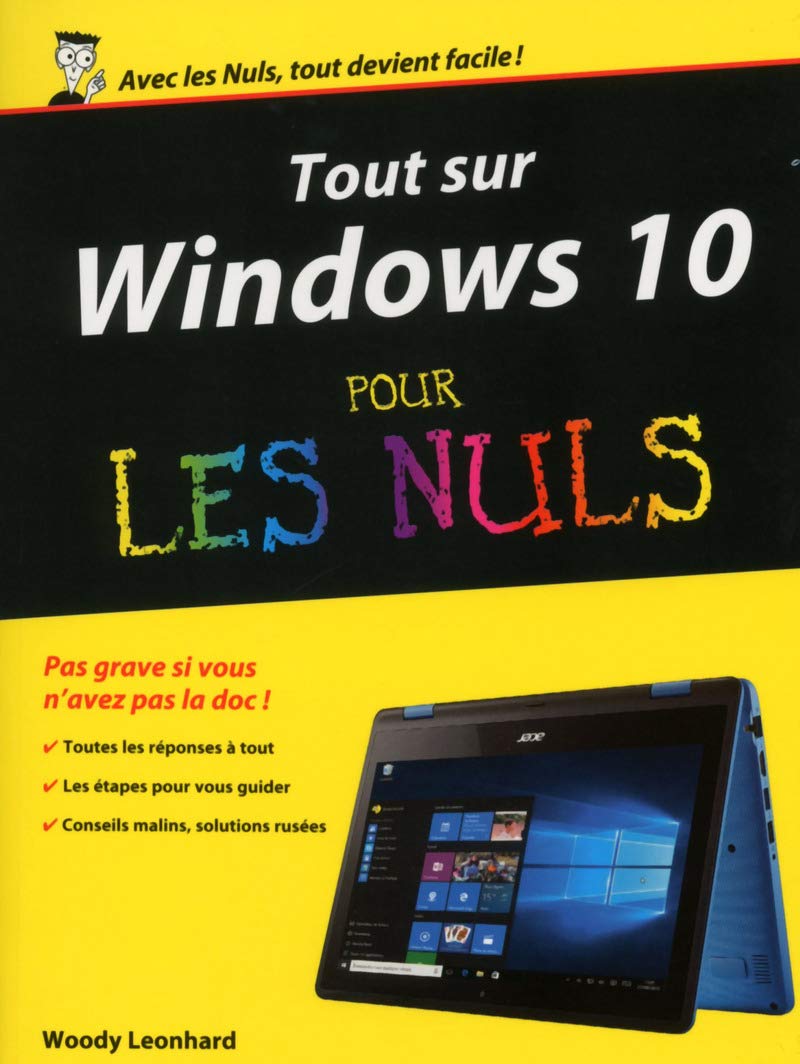 Tout sur Windows 10 pour les Nuls 9782754085533