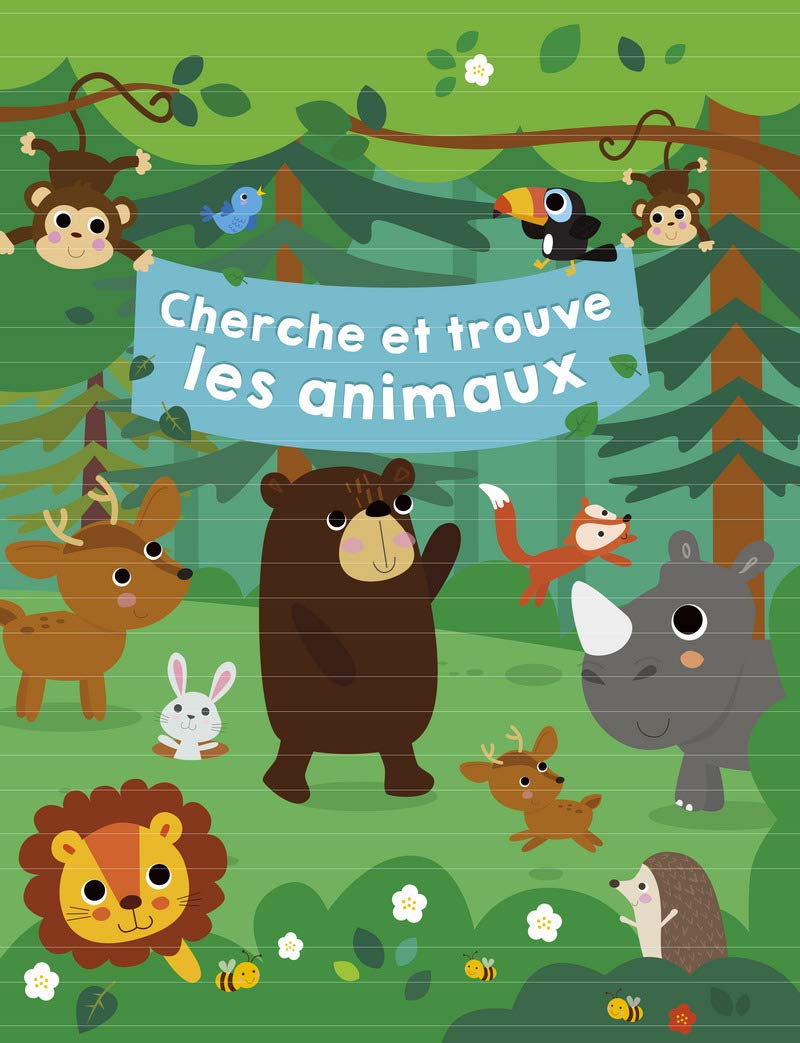 Cherche et trouve les animaux 9782354815356