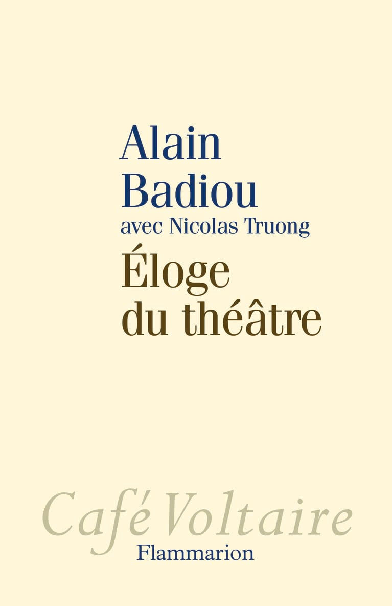 Éloge du théâtre 9782081303188