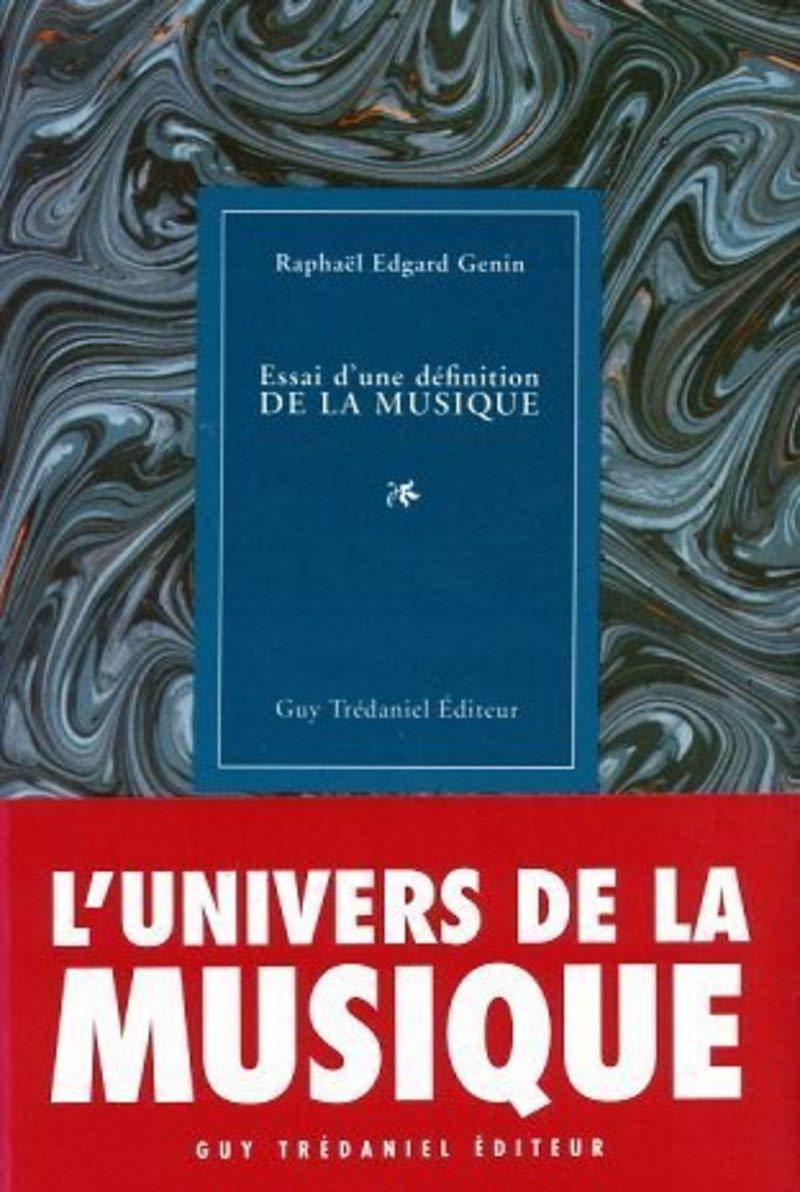Essai d'une définition de la musique 9782857075028