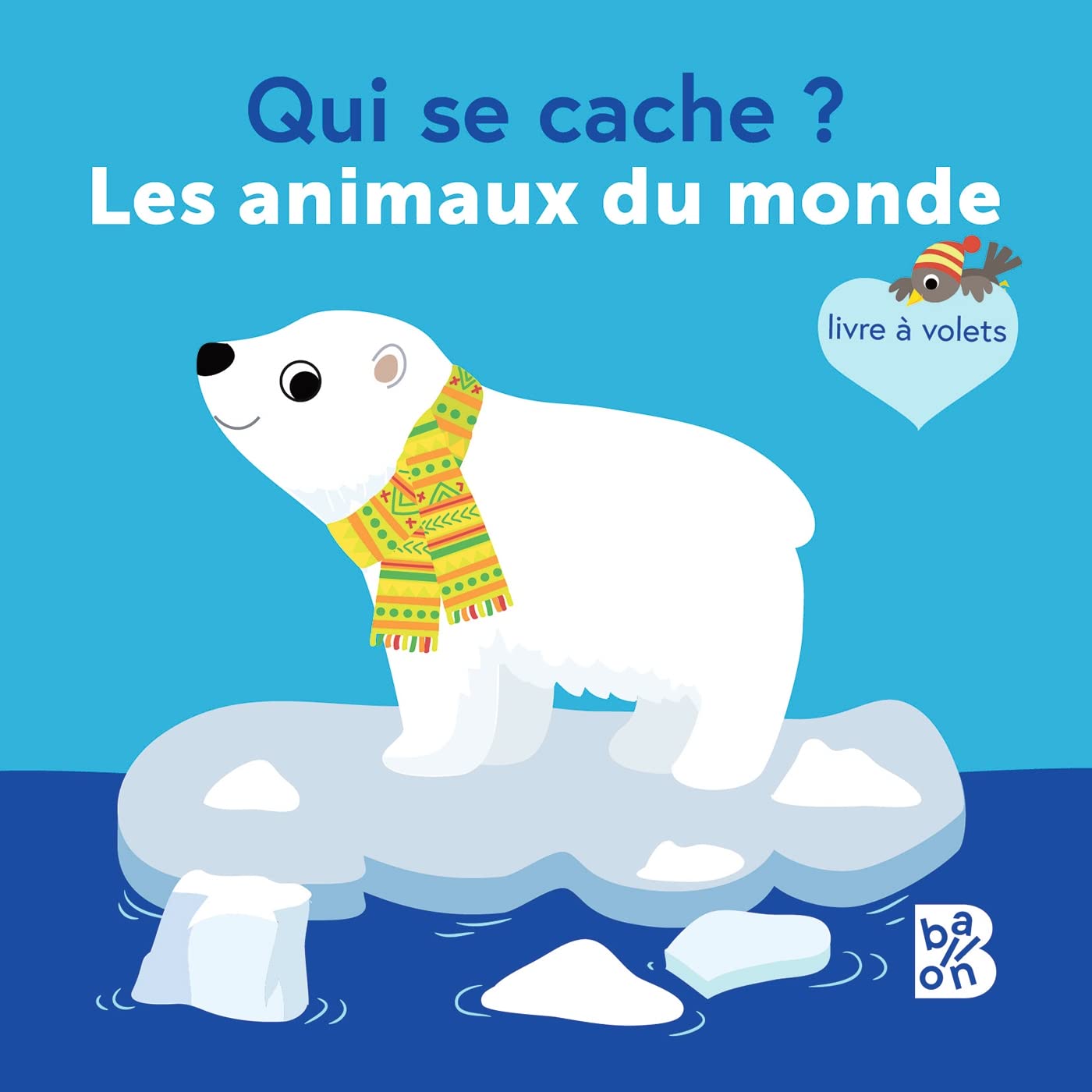 Qui se cache (mini) : Les animaux du monde 9789403232126