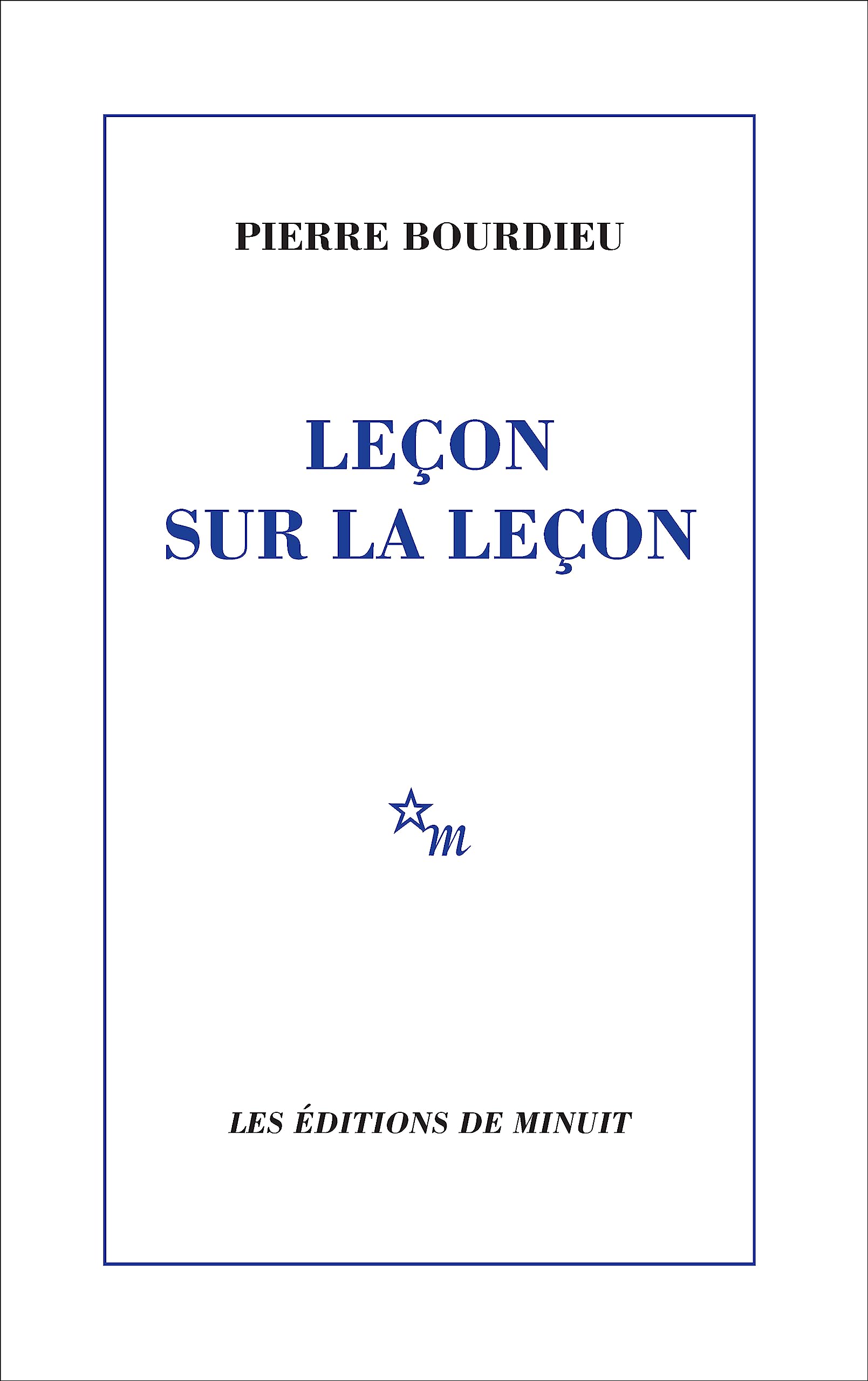Leçon sur la leçon 9782707306258