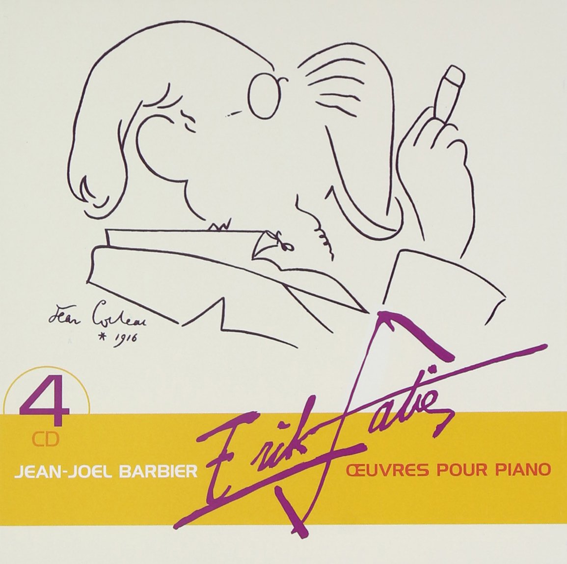 Satie : Intégrale de l'oeuvre pour piano (Coffret 4CD) 0028947253723