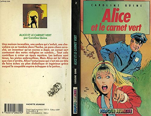 Alice et le carnet vert (Masque jeunesse) 9782010086090