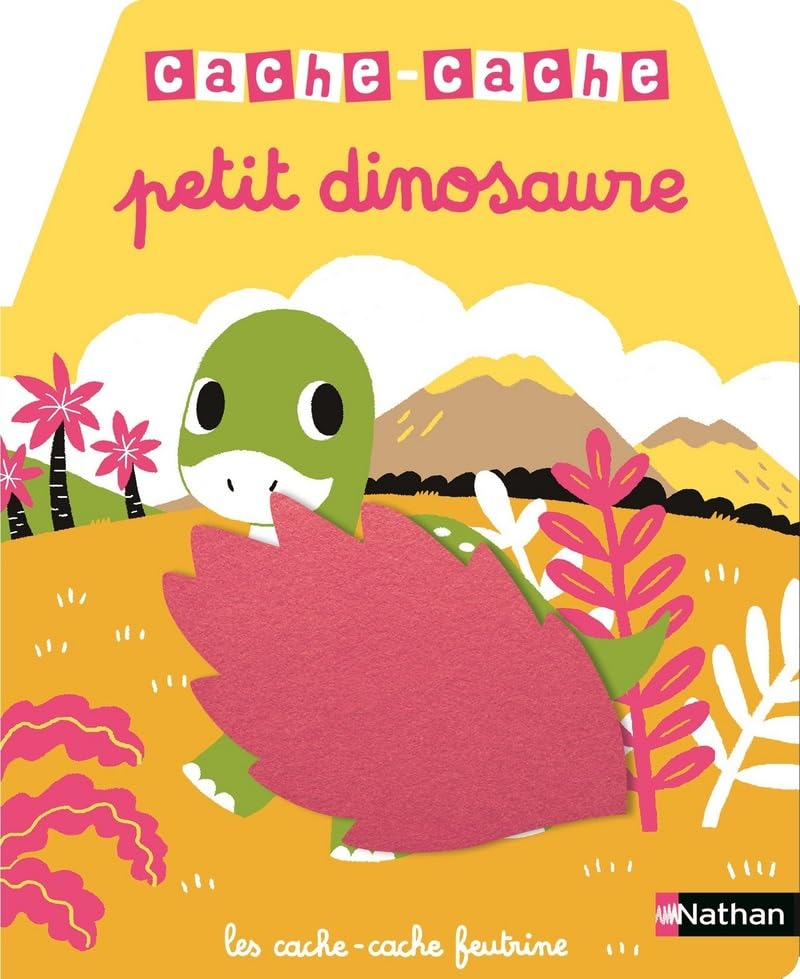 Cache cache petit dinosaure - livre à toucher - dès 6 mois (10) 9782092588024