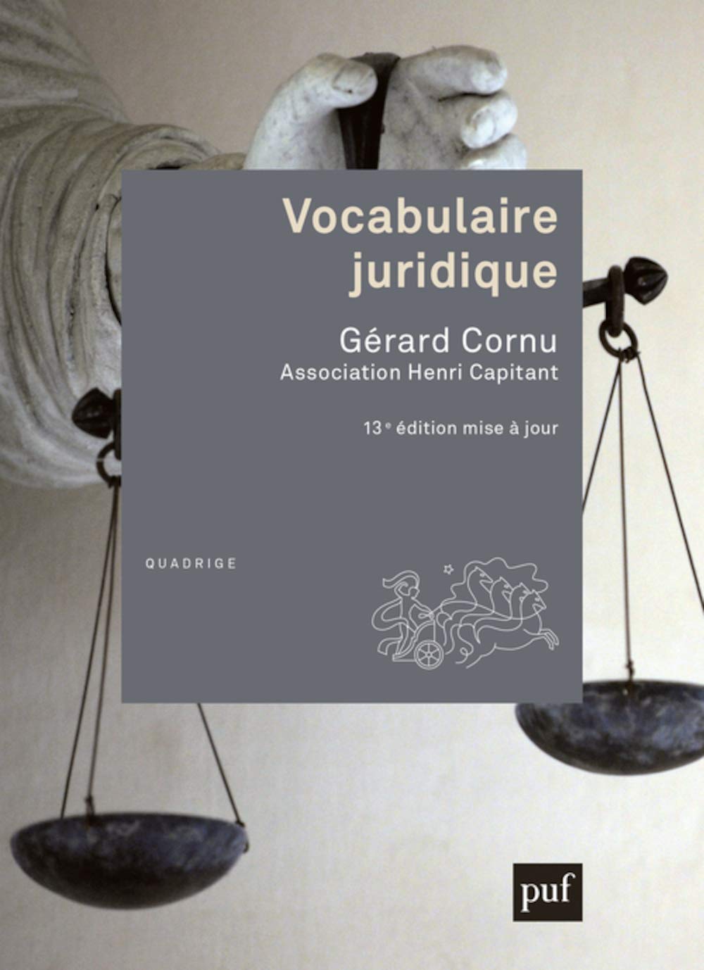 Vocabulaire juridique 9782130817413