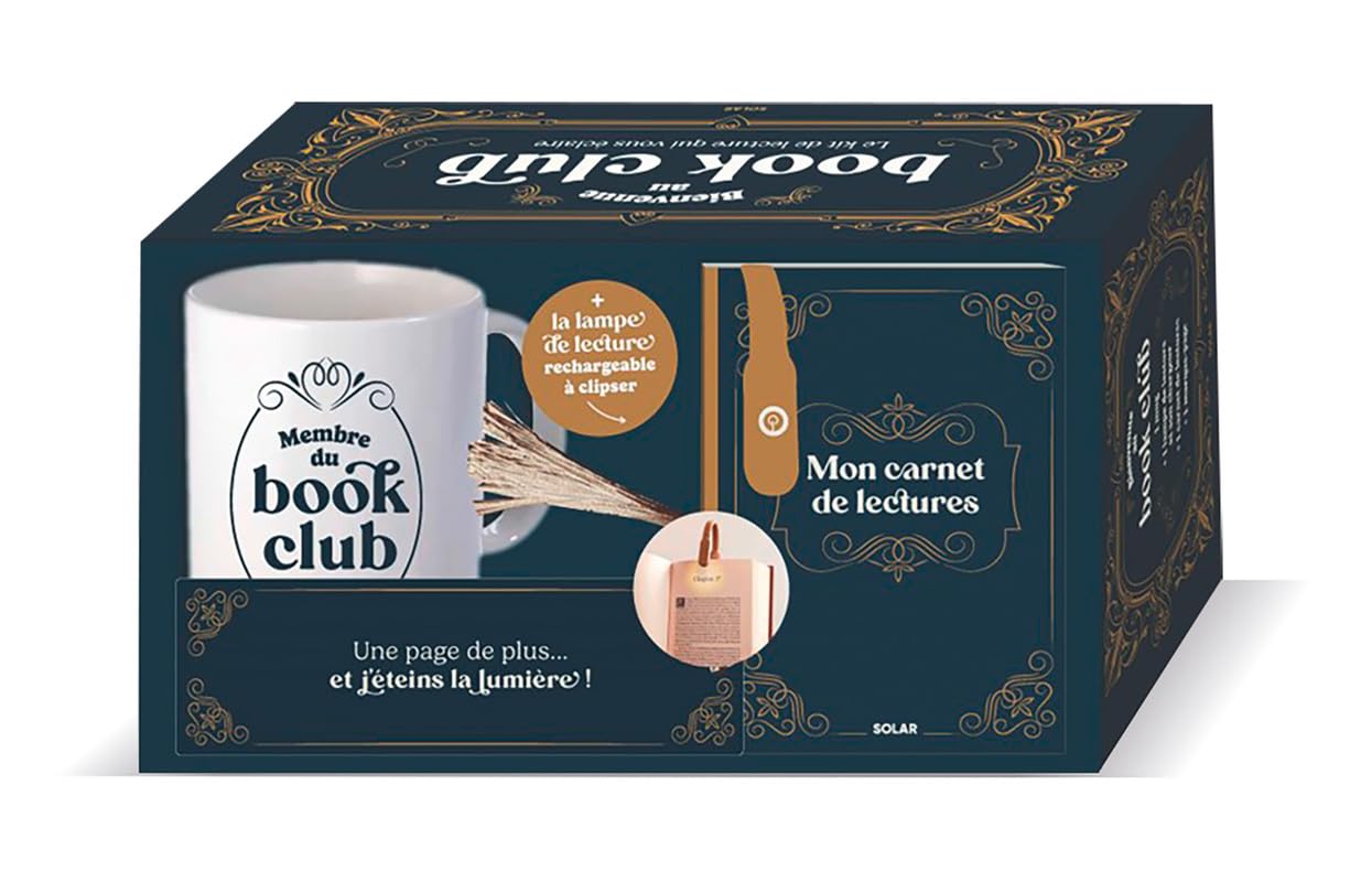 Bienvenue au book club: Le kit de lecture qui vous éclaire 9782263192401