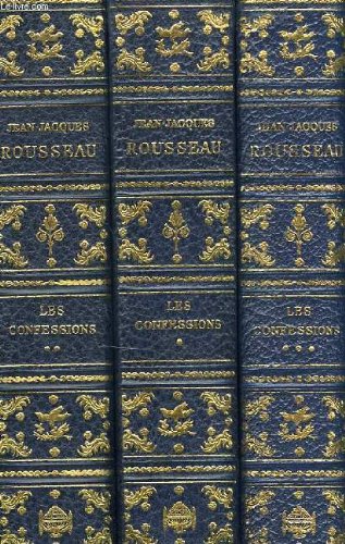 Les confessions, tomes i, ii, iii (complet) 3665375124897