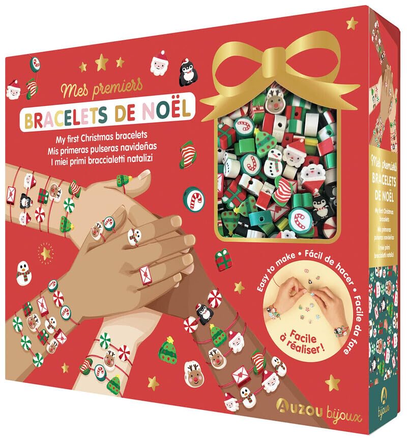 Mes jolis bijoux - mes premiers bracelets de noël 9791039582674